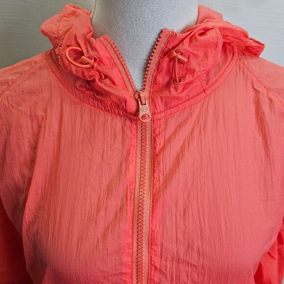 Champion Coral Manorak Pullover Windbreaker Jacket Size Large - Picture 9 of 15